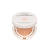 ProtoClinical k-beauty [TOO COOL FOR SCHOOL] Tone-Up Bare Sun Cushion SPF50+PA++++ 15g single sun cushion packaging on a clean white background
