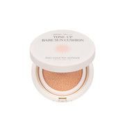 ProtoClinical k-beauty [TOO COOL FOR SCHOOL] Tone-Up Bare Sun Cushion SPF50+PA++++ 15g single sun cushion packaging on a clean white background