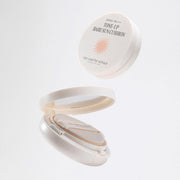 ProtoClinical k-beauty [TOO COOL FOR SCHOOL] Tone-Up Bare Sun Cushion SPF50+PA++++ 15g single sun cushion packaging on a clean white background.