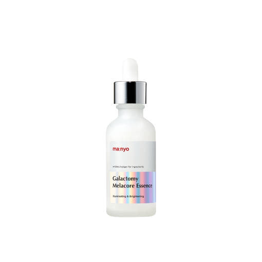 ProtoClinical k-beauty [MANYO FACTORY] Galactomy Melacore Essence 50ml single essence bottle packshot on a clean white background