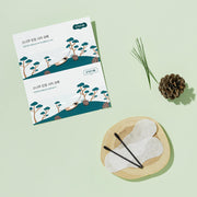 ProtoClinical k-beauty skincare product set in soft green and beige tones on a light background.