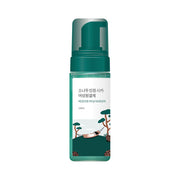 ProtoClinical k-beauty Round Lab Pine Tree Soothing Cica Feminine Cleanser 150ml single upright teal cleanser container on a light background.