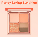 ProtoClinical k-beauty peripera Ink Pocket Shadow Palette 1.6gx4 single square eyeshadow palette packshot in a front-facing layout