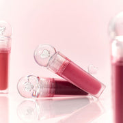 ProtoClinical k-beauty peripera Ink The Jelloble Tint 3.7g lip tint product shown as a compact square packshot with rosy tint details on a light background
