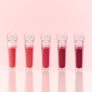 ProtoClinical k-beauty peripera Ink The Jelloble Tint 3.7g lip tint product in a square studio packshot with rosy pink color accents on a clean light background