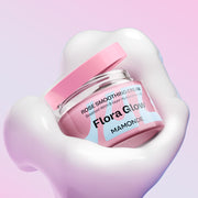 ProtoClinical k-beauty pastel beauty visual with pink and lavender tones on a light background.