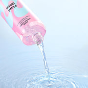 ProtoClinical k-beauty pastel green and blue beauty visual on a light background.
