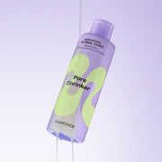 ProtoClinical k-beauty pale lavender beauty visual with a soft cream lower half on a light background.