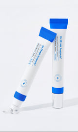 ProtoClinical k-beauty Seapuri Dr.33 Hair Ampoule 20ml shown in a close-up of a soft blue rounded package with a darker blue top on a light background