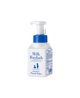 ProtoClinical k-beauty BIOKLASSE MILK BAOBAB Baby & Kids Facial Foam 300ml single pump facial foam bottle with baby care label on a white background