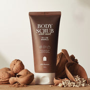 ProtoClinical k-beauty BIOKLASSE MILK BAOBAB Body Scrub 180g body scrub package shown in a square packshot on a clean background
