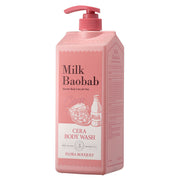 BIOKLASSE MILK BAOBAB CERA Body Wash 1200ml #Flora Bouquet by ProtoClinical shown in body wash packaging on a clean background for a k-beauty body care routine.