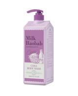 BIOKLASSE Milk Baobab Cera Body Wash 1200ml #Mauve Tulip by ProtoClinical shown in body wash packaging on a clean background for a k-beauty body care routine.