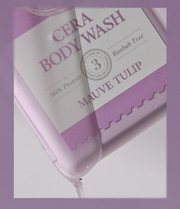 BIOKLASSE Milk Baobab Cera Body Wash 1200ml #Mauve Tulip by ProtoClinical shown in body wash packaging on a clean background for a k-beauty body care routine.