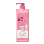 BIOKLASSE MILK BAOBAB CERA Body Wash 1200ml #Peony Musk by ProtoClinical shown in body wash packaging on a clean background for a k-beauty body care routine.