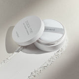ProtoClinical k-beauty rom&nd Back Me No Sebum Powder 5g shown as a single pale gray powder package centered on a light background