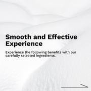 ProtoClinical k-beauty blue-gray beauty graphic with a dark brown vertical form on a soft background.
