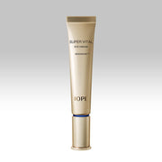 ProtoClinical k-beauty IOPE Super Vital Eye Cream 25ml slim gray eye cream packaging centered on a pale lavender background