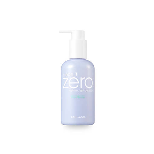 ProtoClinical k-beauty BANILA CO Clean It Zero Calming Gel Cleanser 200ml single cleanser package centered on a light background