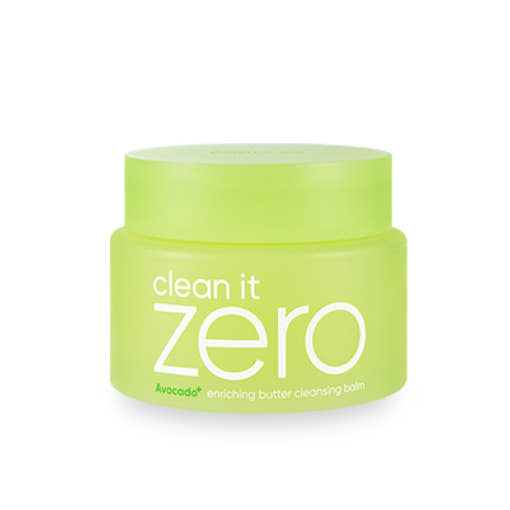 ProtoClinical k-beauty BANILA CO Clean It Zero Enriching Butter Cleansing Balm 100ml single cleansing balm jar packaging centered on a white background.