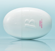 ProtoClinical k-beauty pale blue beauty graphic on a light background.