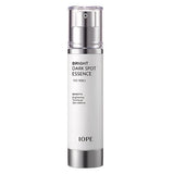 ProtoClinical k-beauty IOPE Bright Dark Spot Essence 45ml slim lavender-gray essence bottle on a pale background