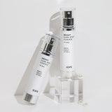 ProtoClinical k-beauty IOPE Bright Dark Spot Essence 45ml gray essence bottle on a clean white background