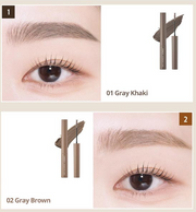 ProtoClinical k-beauty SKINFOOD Choco Eyebrow Cara 4g single upright eyebrow mascara package centered on a light beige background