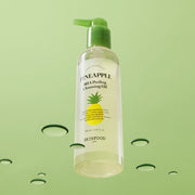 ProtoClinical k-beauty SKINFOOD Pineapple BHA Peeling Cleansing Oil 200ml single cleansing oil bottle in a square studio packshot on a light background with visible front label details