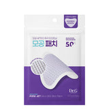 ProtoClinical k-beauty Dr.G Bakuchiol Pore-Jet Micro 800 Shot Patch 4P purple patch packaging with two dark round containers on a white background