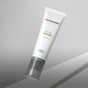 ProtoClinical k-beauty Dr.G RED BLEMISH For Men All In One Tone Lotion 50ml shown as dark navy packaging with a soft white center on a light background