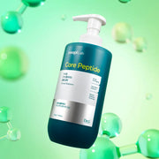 ProtoClinical k-beauty light green beauty packaging with soft vertical bands on a light background.