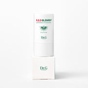 ProtoClinical k-beauty Dr.G RED BLEMISH Soothing Up Sun Stick SPF50+ PA++++ 21g white sun stick standing upright on a matching white box on a clean white background