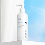 ProtoClinical k-beauty Dr.G Dermoisture Barrier.D Daily Lotion 200ml shown as beige product packaging with a soft aqua right side on a light background.