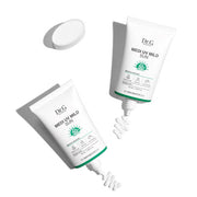 ProtoClinical k-beauty Dr.G MEDI UV MILD SUN SPF 50+ PA++++ 50ml single upright sunscreen tube centered on a light background.