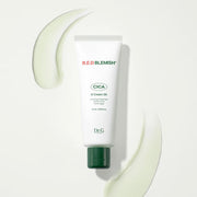 ProtoClinical k-beauty Dr.G RED BLEMISH CICA S CREAM 2X 70ml cropped pale beige package detail on a light background