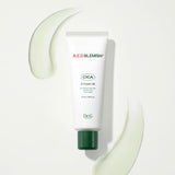 ProtoClinical k-beauty Dr.G RED BLEMISH CICA S CREAM 2X 70ml cropped pale beige package detail on a light background