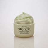 Arencia Fresh Green Rice Mochi Cleanser 120g by ProtoClinical shown in branded cleanser packaging on a clean background, highlighting the product jar for a k-beauty skincare routine.