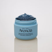 ProtoClinical k-beauty Arencia Deep Water Surge Overnight Serum 30 50g single upright teal bottle centered on a pale background with soft side shading