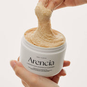 Arencia Fresh Calendula Cleanser 120g by ProtoClinical shown in a detailed product layout with cleanser packaging and branded design, highlighting a k-beauty skincare routine.
