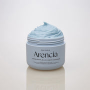 Arencia Royal Blue Hyssop Cleanser 120g by ProtoClinical shown in a detailed cleanser layout on a clean background, highlighting the blue hyssop packaging for a k-beauty routine.