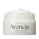 Arencia Fresh Cloud Body Scrub 260g (5 Types) by ProtoClinical shown in a clean product layout with branded body scrub packaging for a k-beauty body care routine.