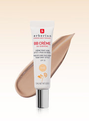 ProtoClinical k-beauty erborian BB Cream SPF20 15ml #Nude single upright BB cream tube with a slim beige silhouette on a light background.