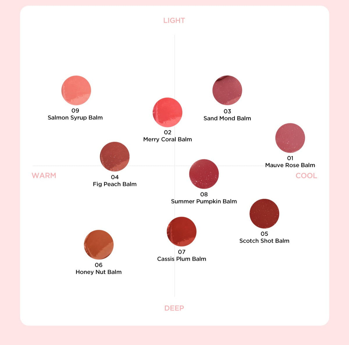 ProtoClinical k-beauty TIRTIR WATERISM Glow Melting Balm 3.3g (9color) wide balm detail graphic with horizontal lavender and cream panels in a soft rectangular layout