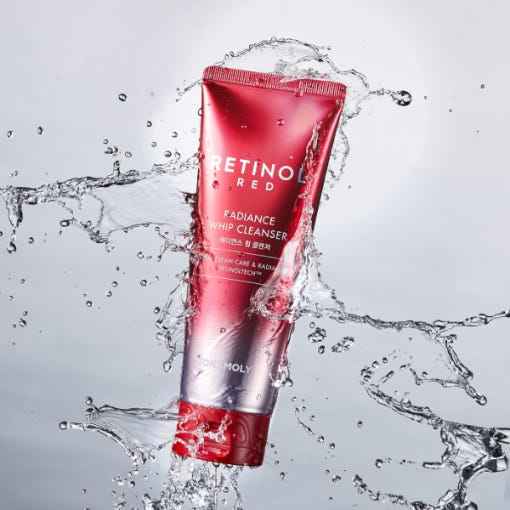 ProtoClinical k-beauty TONYMOLY Red Retinol Radiance Whip Cleanser 150ml shown in a clean packaging view with a single item, visible label details, and a white background.