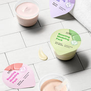 ProtoClinical k-beauty SUNGBOON EDITOR Boosting Modeling Pack 28g (3-type) single rectangular packet with a pale mint center and white side panels on a light background