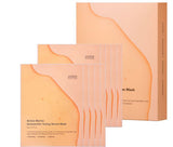 ProtoClinical k-beauty SUNGBOON EDITOR Active Marine Astaxanthin Toning Serum Mask 23ml X 10ea single orange sheet mask pouch centered on a pale cream background