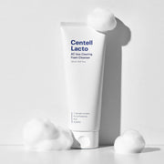 ProtoClinical k-beauty SUNGBOON EDITOR Centell Lacto AC Less Clearing Foam Cleanser 150ml cleanser tube in a product detail view on a white background with visible front label details