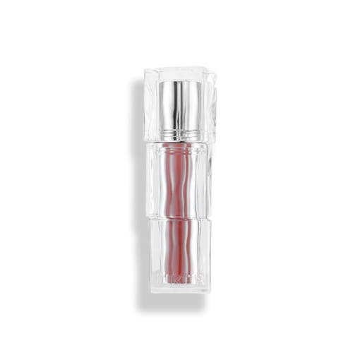 ProtoClinical k-beauty TIRTIR WATERISM Glow Tint 4g (15color) single lip tint package centered in a square studio shot on a white background