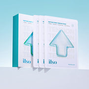 ProtoClinical k-beauty ilso Peptide Pore Tension Mask 23ml X 10ea square product graphic with mask-pack packaging, pale tones, and a clean light background